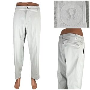 Lululemon Mens 38 x 30 ABC Commission Pants Performance Gray Classic Fit lm5711s